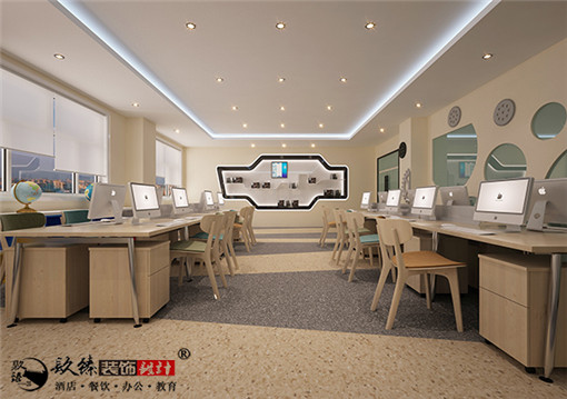 銀川回三學(xué)校裝修設(shè)計案例_nxjdhl_銀川學(xué)校裝修公司
