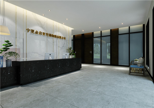 銀川金啟亞辦公室裝修設(shè)計案例_銀川辦公室裝修公司_nxjdhl