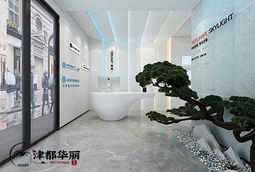 銀川現(xiàn)代展廳設(shè)計(jì)裝修案例_銀川展廳設(shè)計(jì)公司_nxjdhl