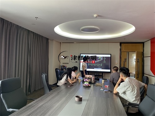 銀川辦公樓裝修設計項目|津都華麗設計